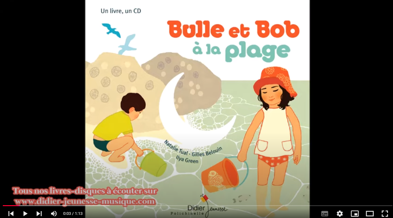 Youtube Bulle et Bob à la plage - Nouvelle fenêtre