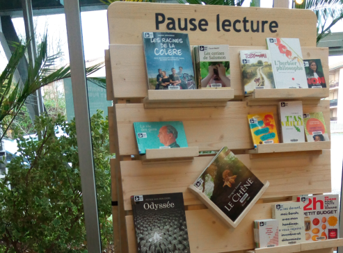 Espaces "Pause lecture" en Saône-et-Loire