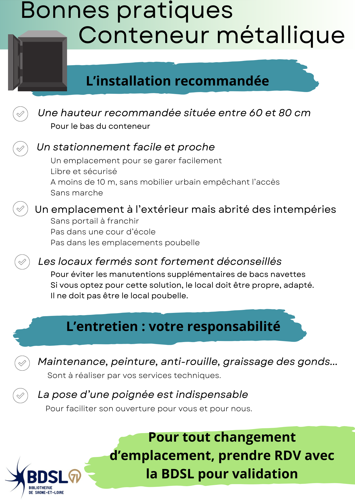 Lien Canva vers l'affiche sur les conteneurs