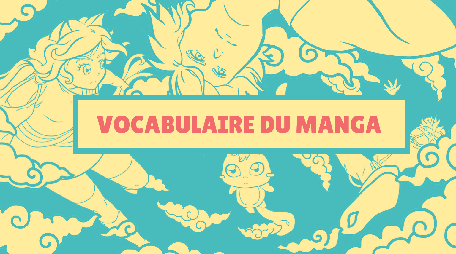 Vocabulaire du manga