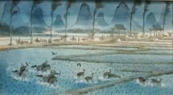 François Place. "Un convoi des mandarins dans la nuit"