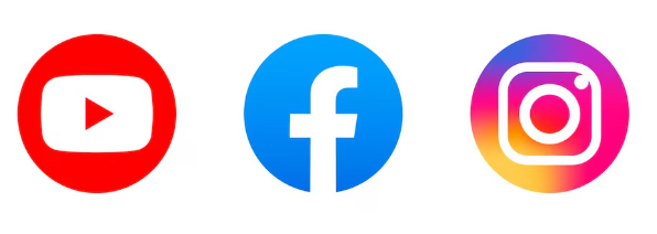 logos reseaux sociaux