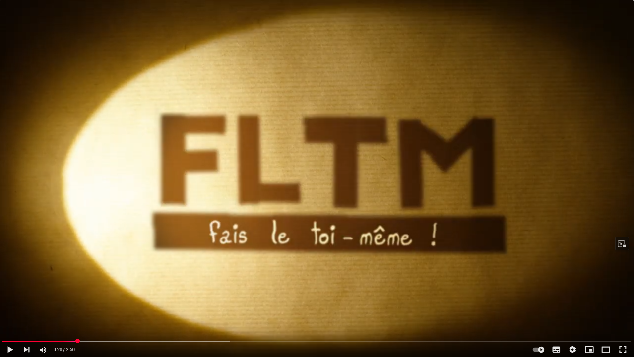 Capture d'écran de la vidéo sur YouTube  "Le théâtre d'Ombres. Fais-le toi-même"